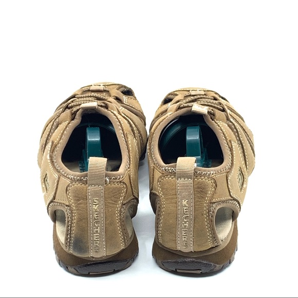 Skechers Biker Excursion Leather Sandals - Picture 5 of 8